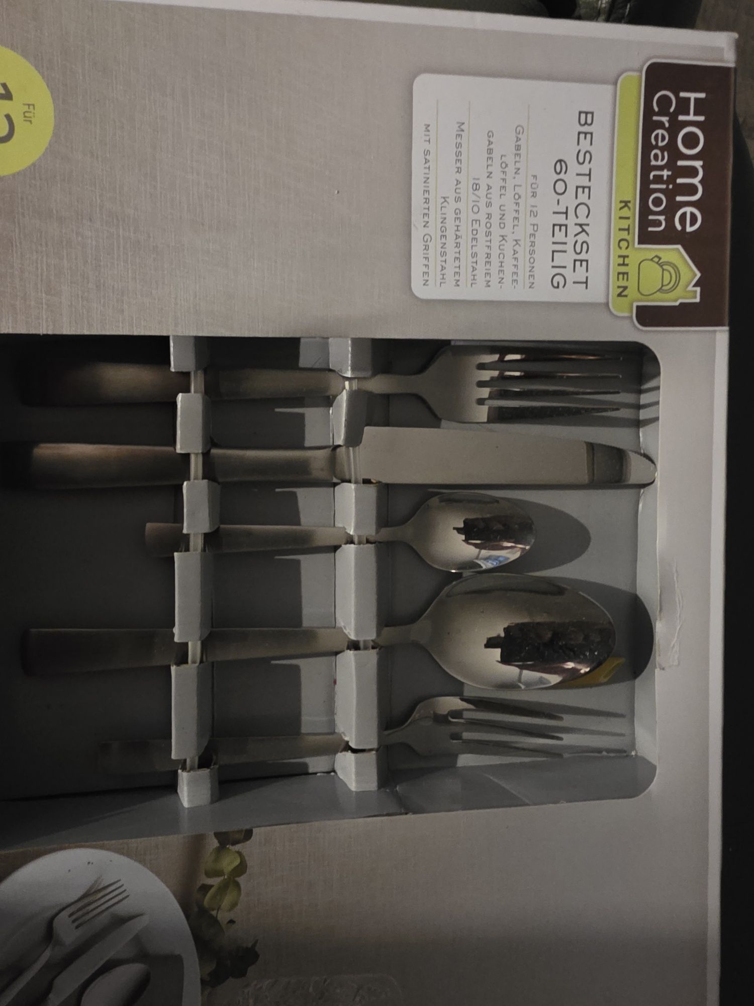 Sztućce Home creation dla 12 osób 60 części Odbior tylko osobisty