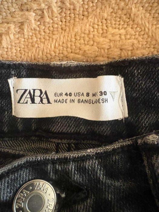 shorty jeansowe Zara