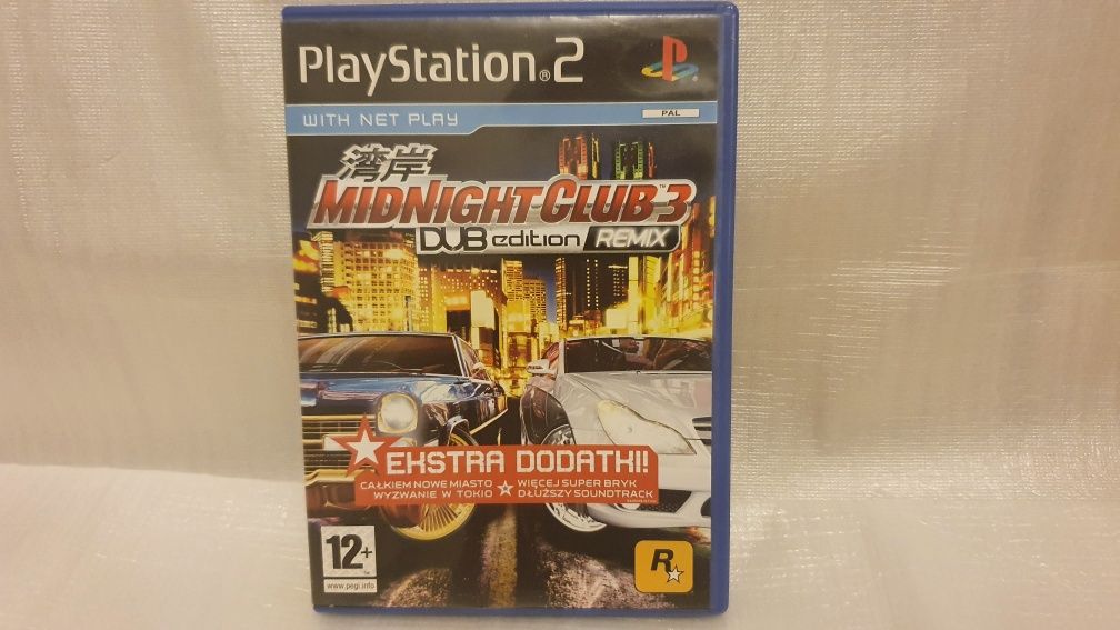 Midnight club 3: dub edition remix ps2 pl