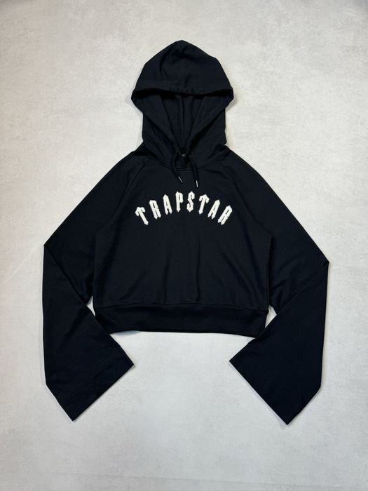 Худи Trapstar avangard Y2K черный женский (оригинал)