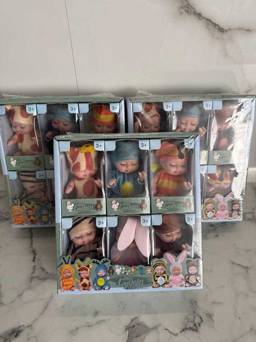 Милі міні-ляльки для вашої принцеси (набір 6 шт)