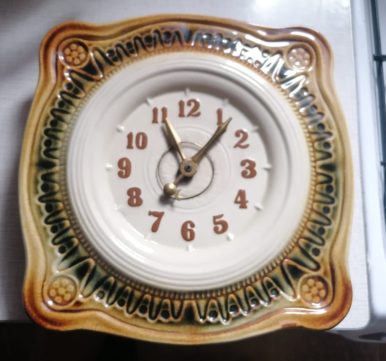 Zegar ścienny porcelanowy predom metron