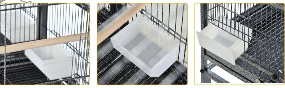 Gaiola para aves de porte médio - Nova