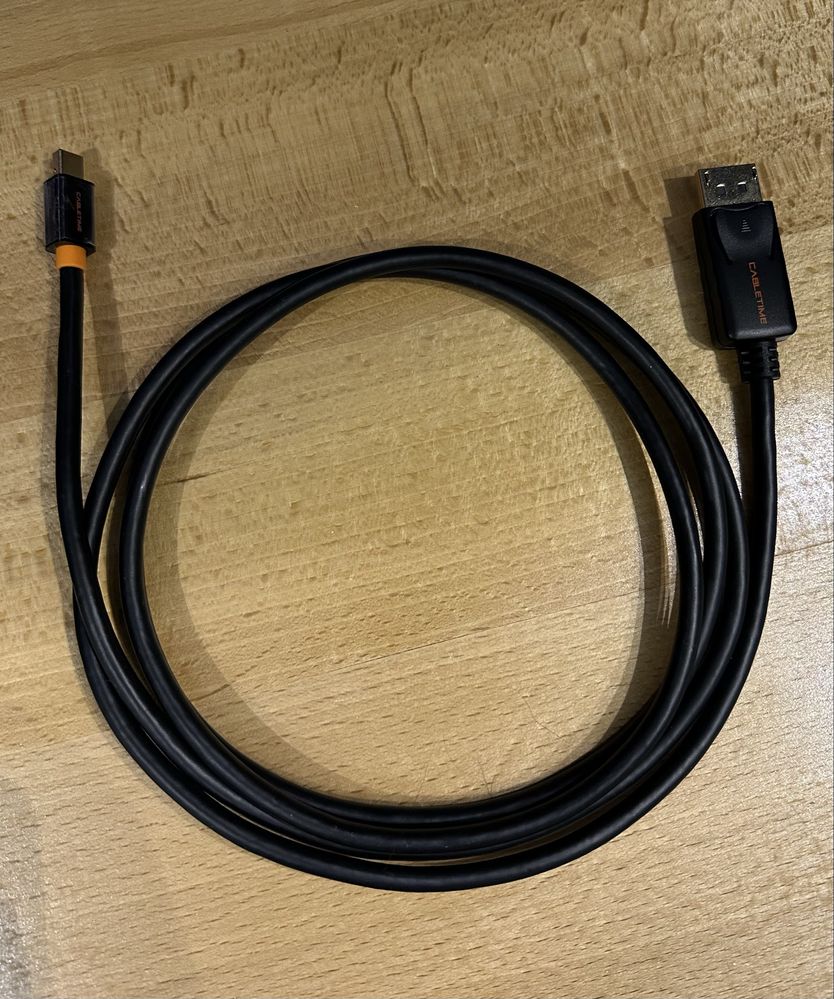 Кабель CABLETIME Mini Displayport / Displayport (Thunderbolt) 1,8m
