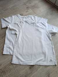 Białe koszulki 110 t-shirt blizniaki