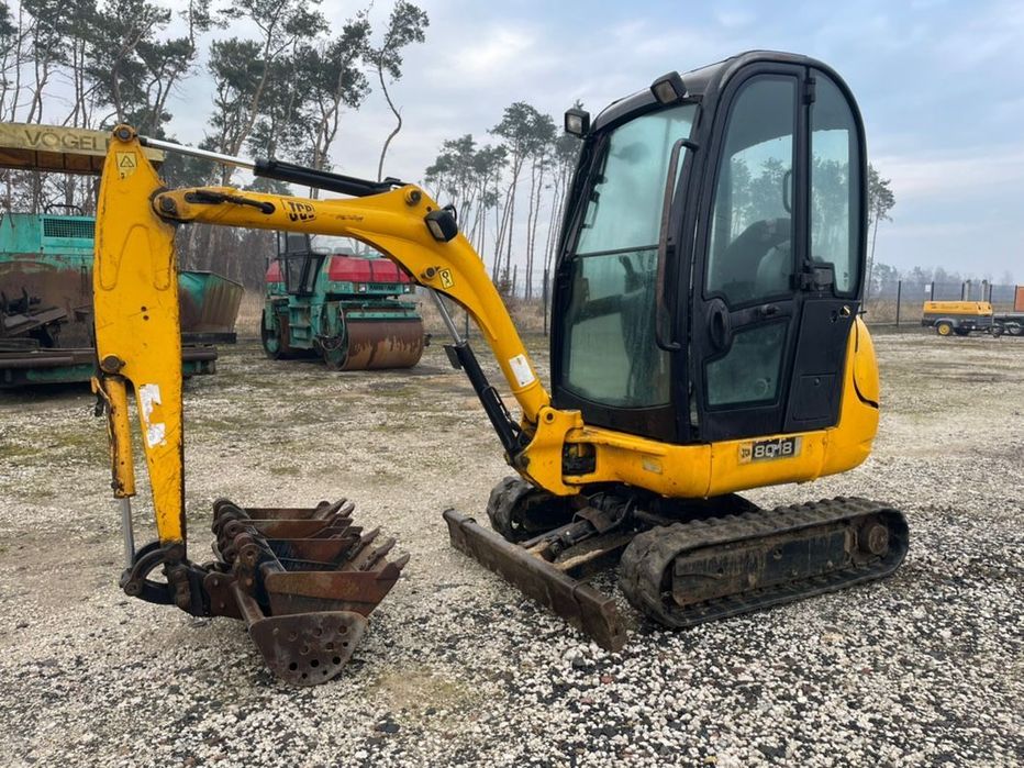 JCB 8018  Minikoparka w dobrym stanie! 5 łyżek! OKAZJA!
