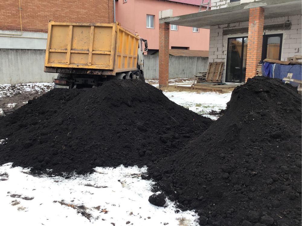 Чорнозем родючий, торф