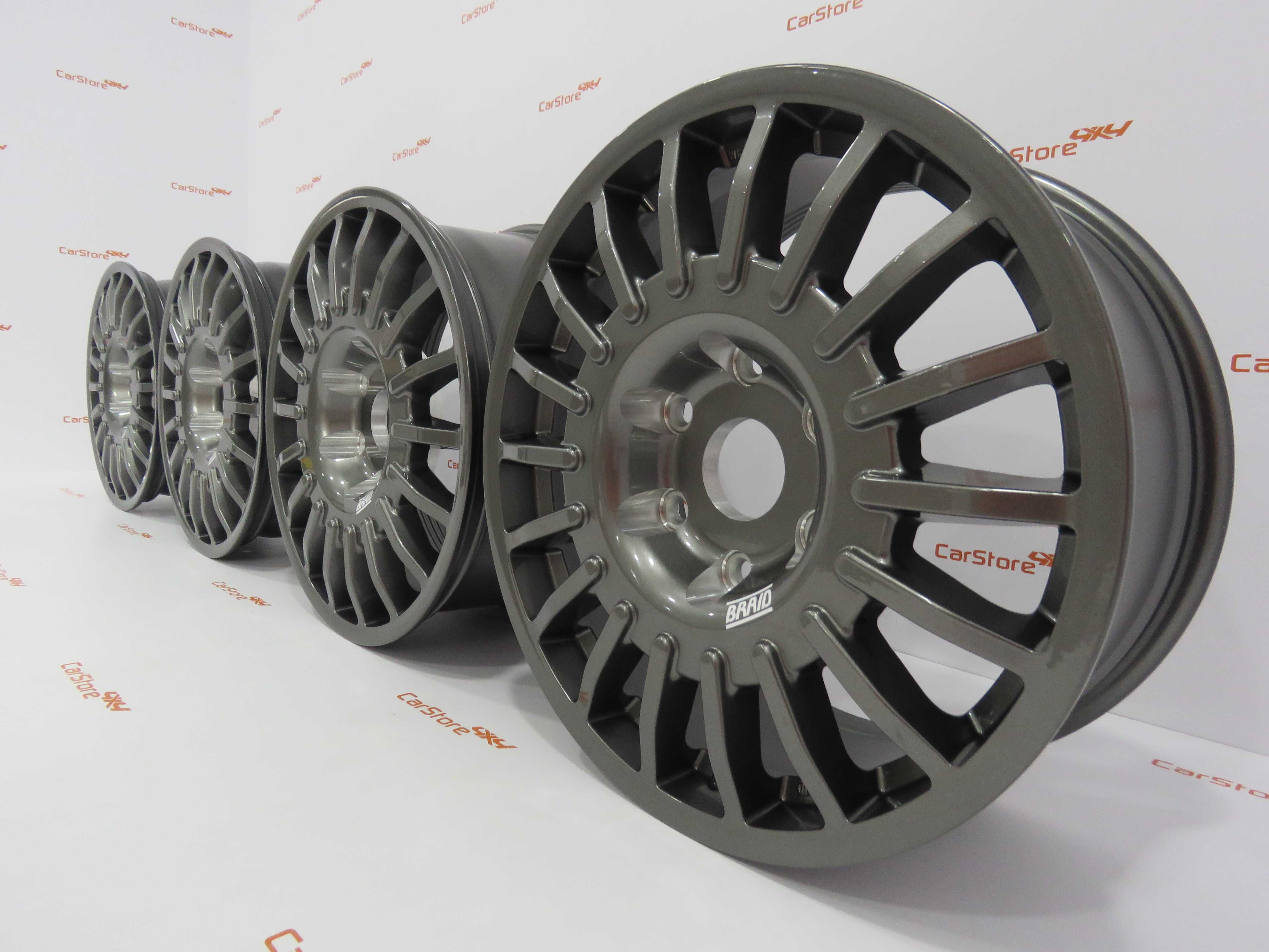 Jantes Braid Winrace T 16 x 7 et 5 6x114.3 Nissan Navara D40