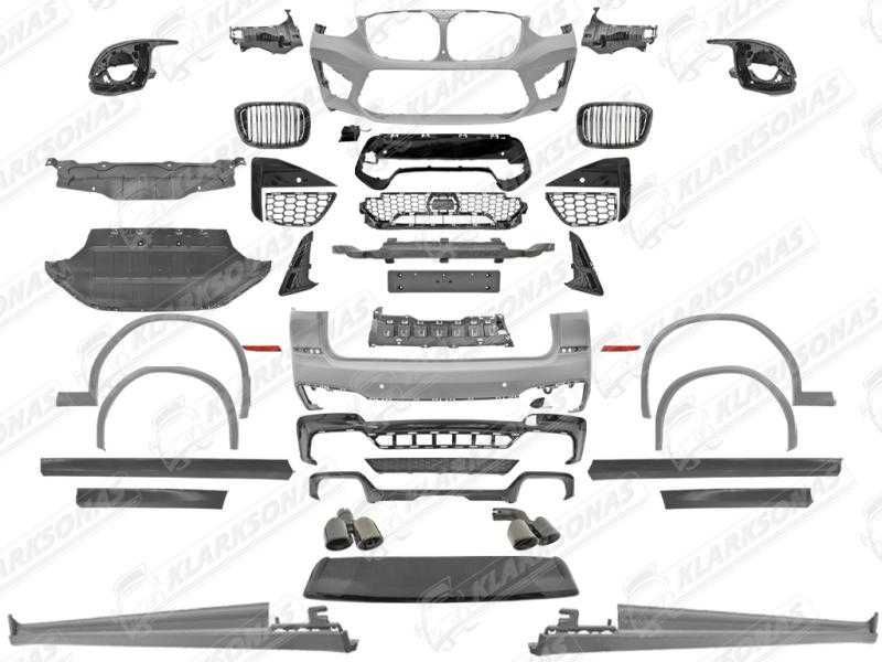 Обвіс X3M Style на BMW X3 (G01) 2017-2021 (970714)