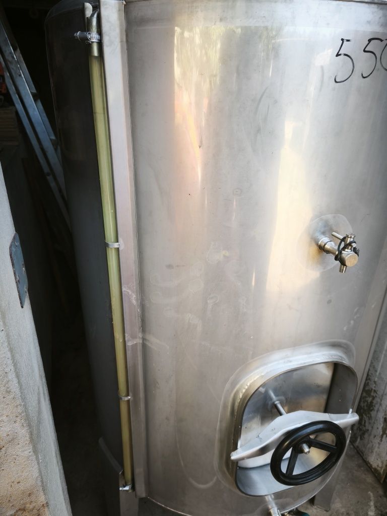 Cuba em inox 550L
