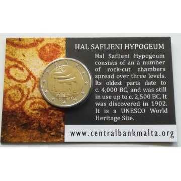 2€ Malta ( Coincard ) Copernicus e Napoleão