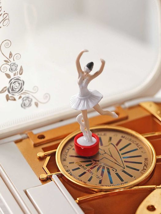 1 peça caixa de música de design de piano