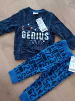 Zestaw Coccodrillo bluza i spodnie dresowe dresy 92