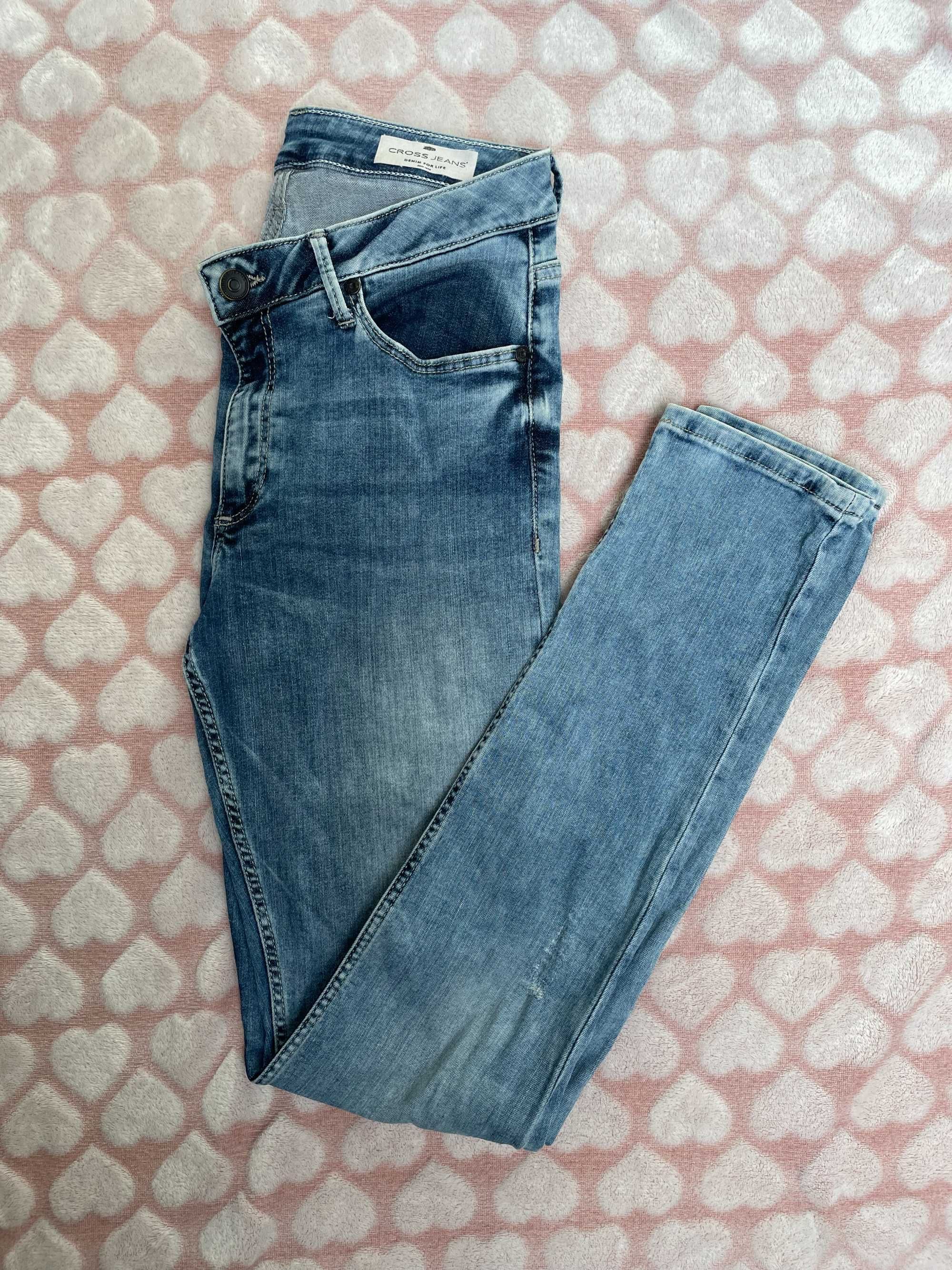 Spodnie marki Cross jeans, dobre na S/M 36/38