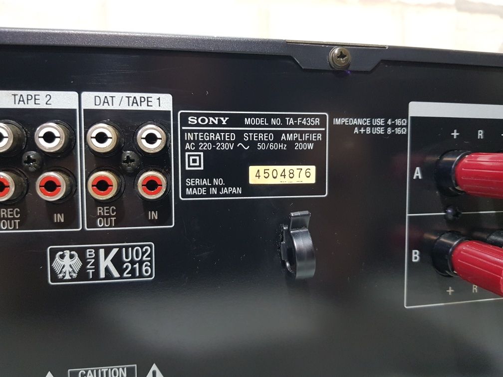 Стерео підсилювач/усилитель Sony TA-F435R 2х85Вт б/у з Німеччини
