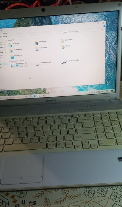 Ноутбук Sony Vaio