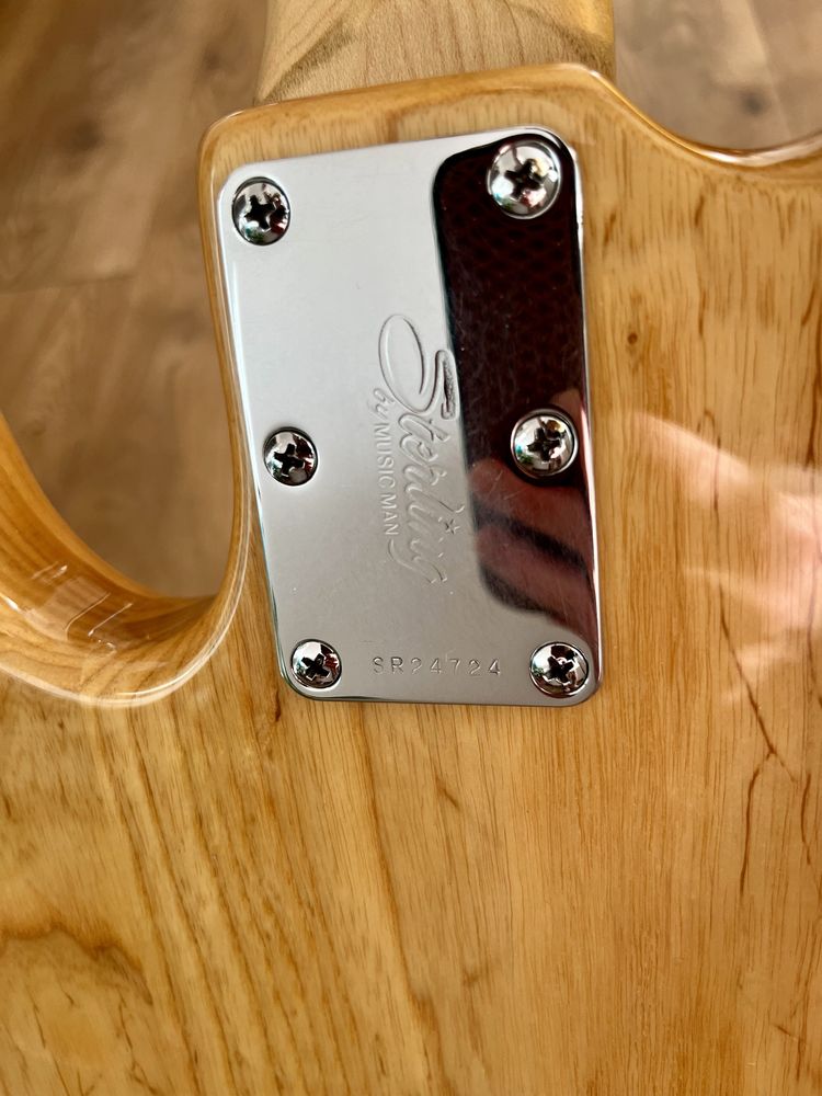 Gitara basowa bas Sterling Music Man Ray34 Natural Ash 4 strunowy