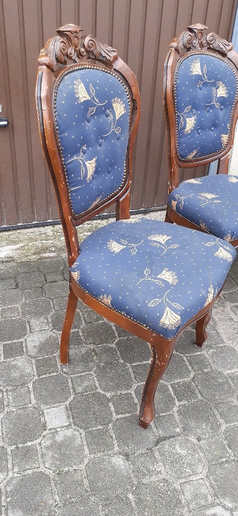 Krzesła antyczne 3 sztuki