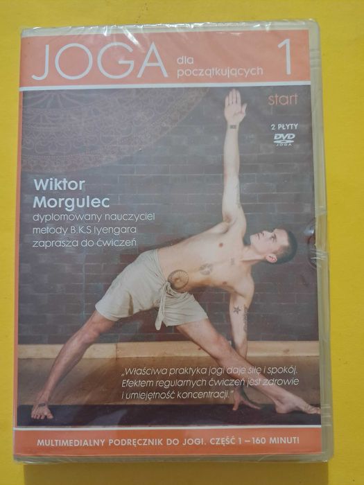 MorGulec Wiktor Joga dla początkujących 1 2 płyty DVD