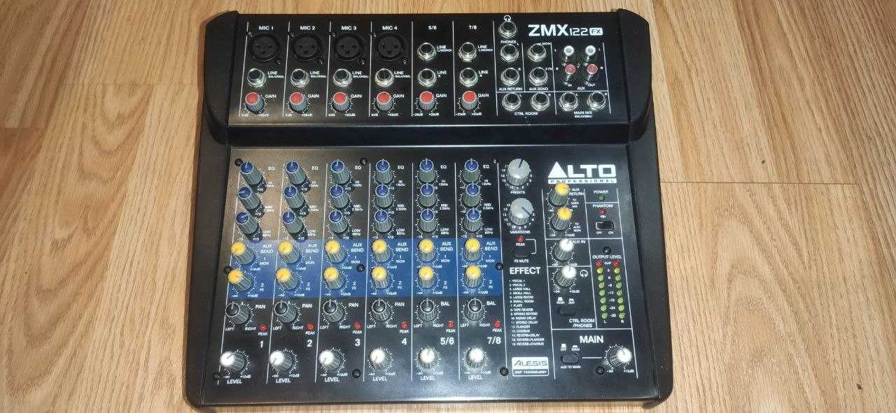 Микшерный пульт с процессором эффектов ALTO PROFESSIONAL ZMX122FX