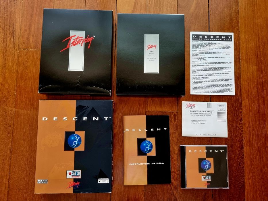 Jogos PC Big Box Prince of Persia Descent computador vintage