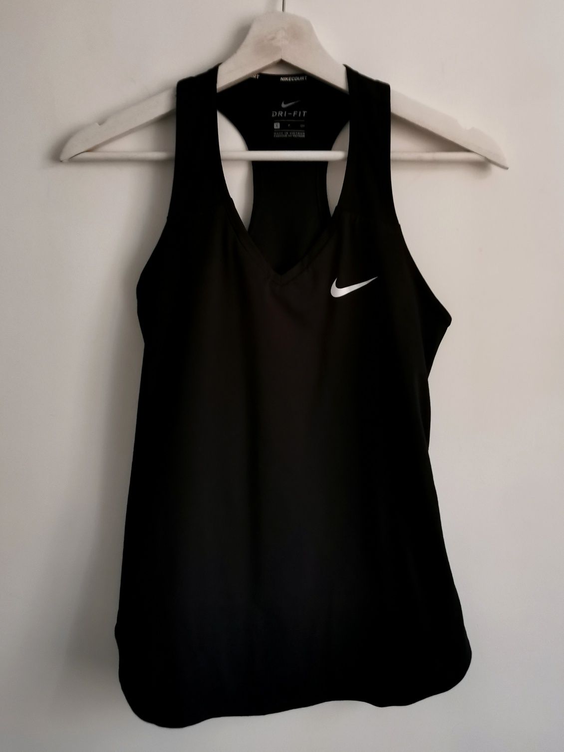 Nike bluzka koszulka sprotowa logowana damska S/M