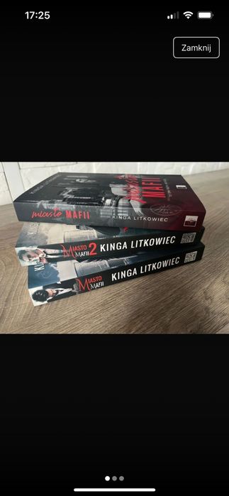 Seria książek "Miasto Mafii" Kinga Litkowiec