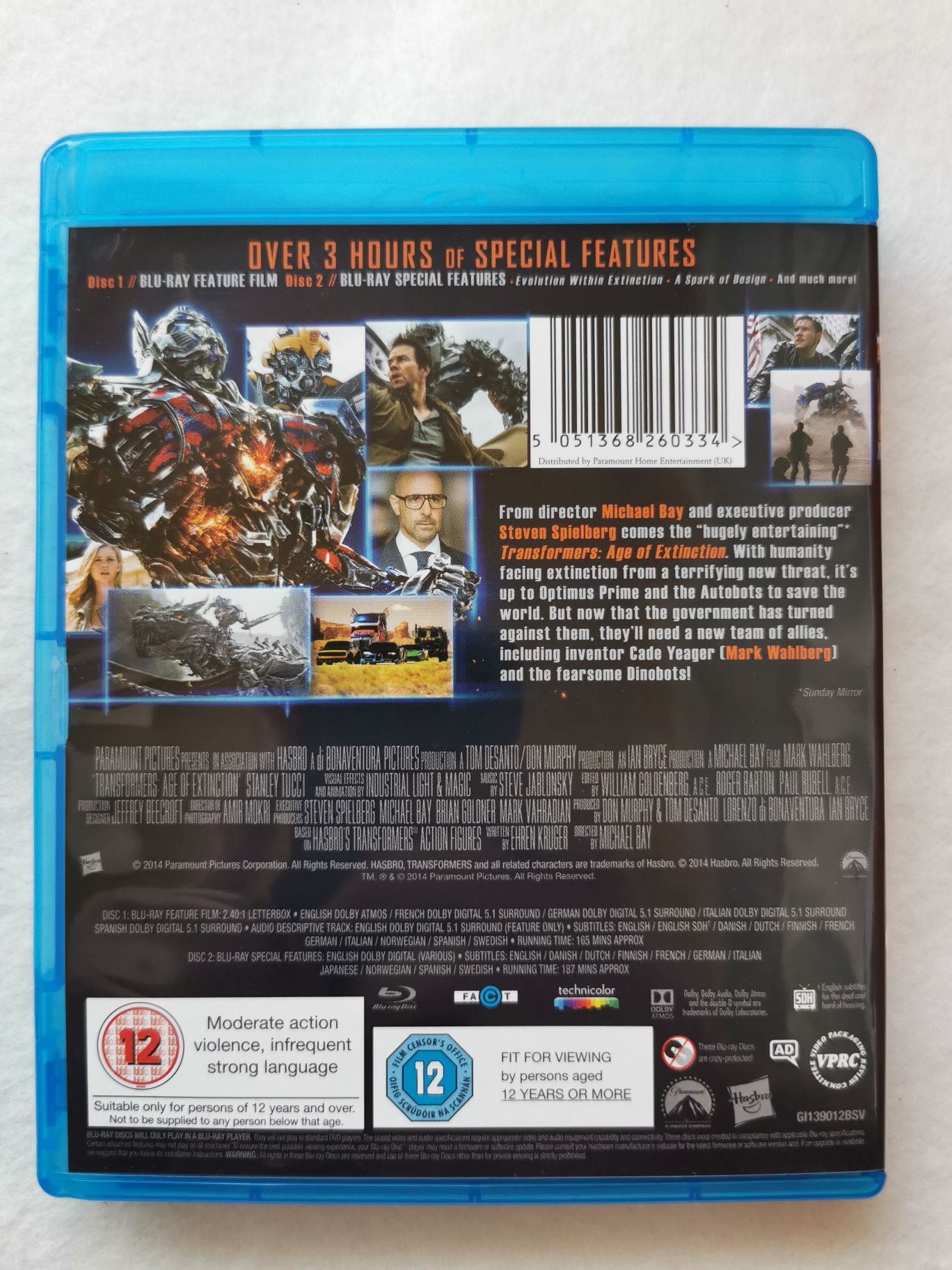 Transformers: Age Of Extinction (Wiek Zagłady) Blu-ray (En) (2014)