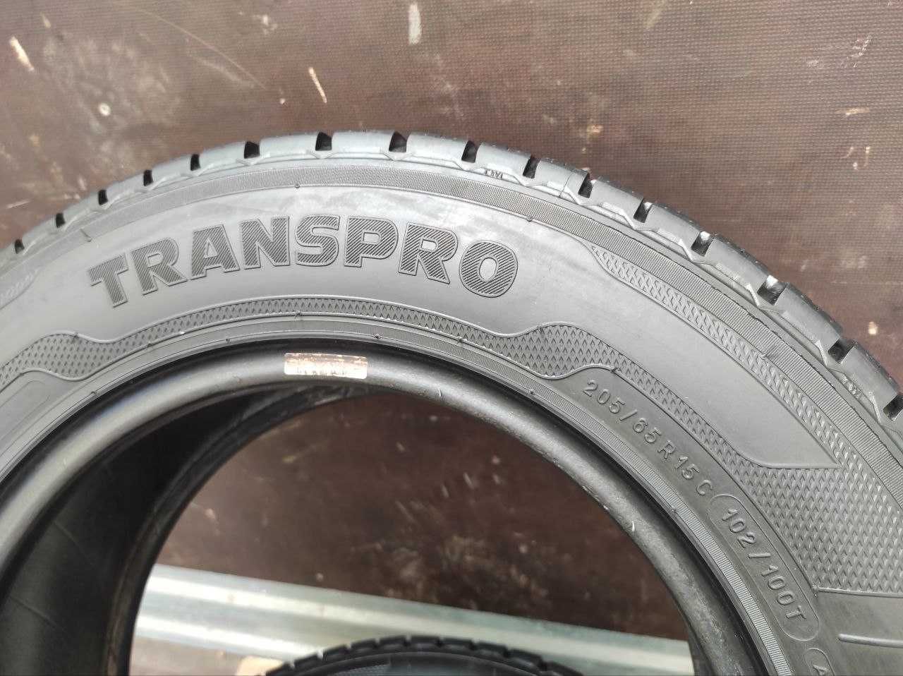 Kleber Tranpro 205/65r15c 2шт, 7мм, ЛЕТО. Привезены из Германии