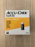Lancety igły Accu chek FastClix 200+4