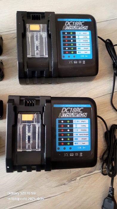 AKUMULATOR + Szybka ładowarka DC18RC Makity BL1815 BL1830