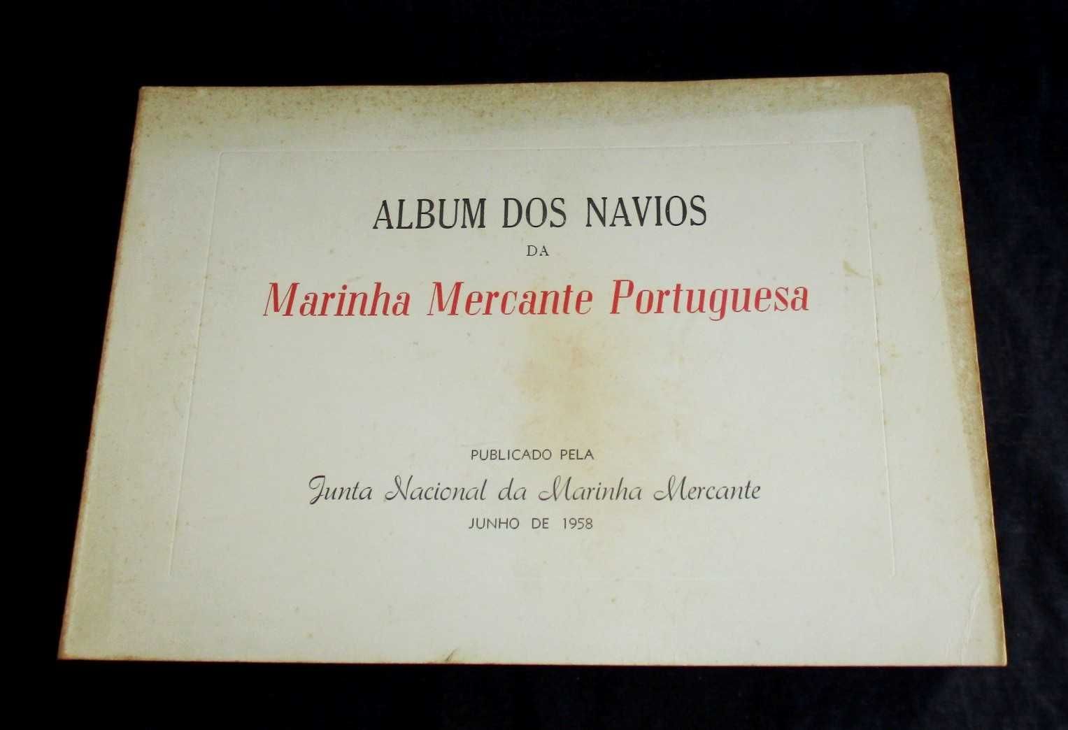 Livro Álbum dos Navios da Marinha Mercante Portuguesa
