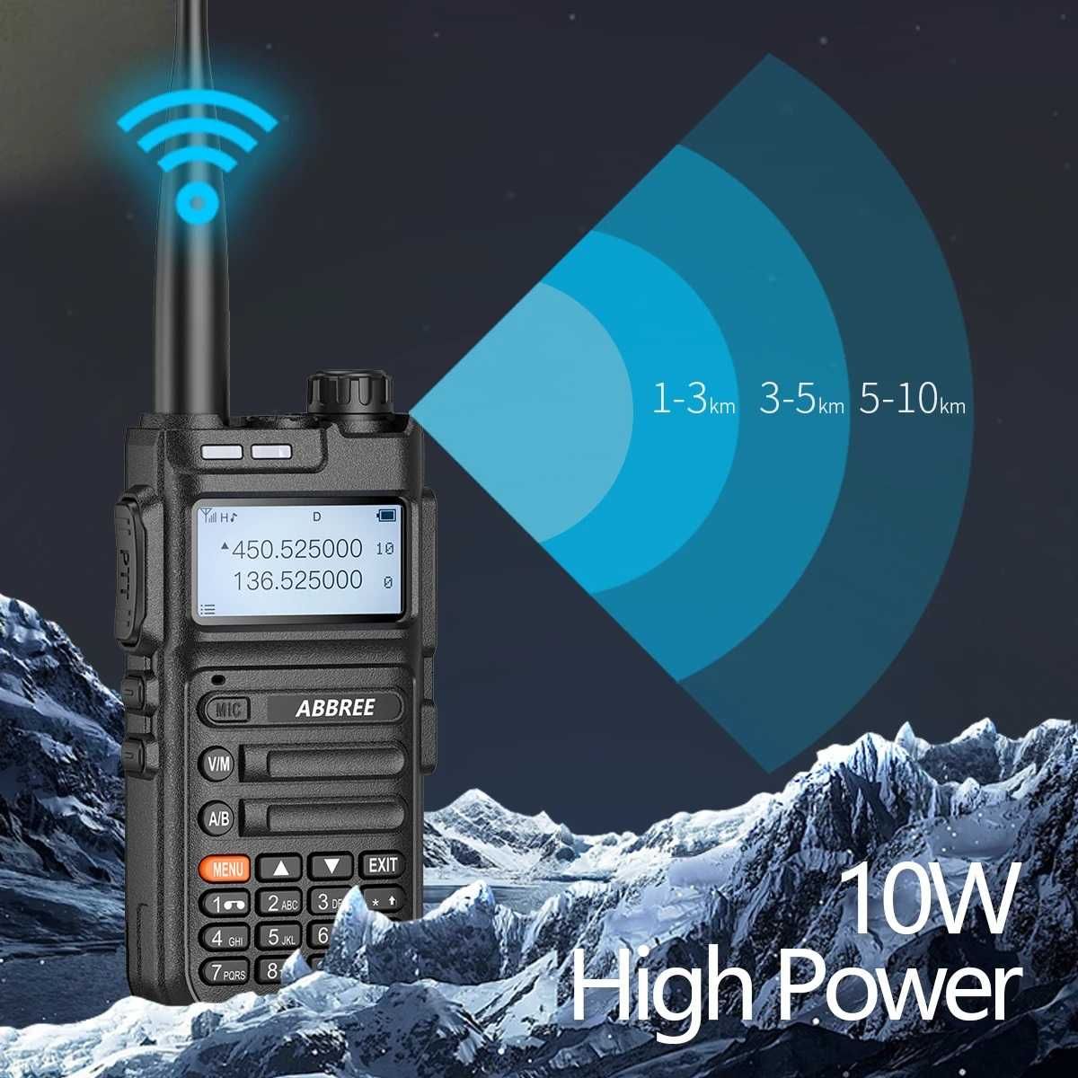 Рация ABBREE AR-F5  (10w)