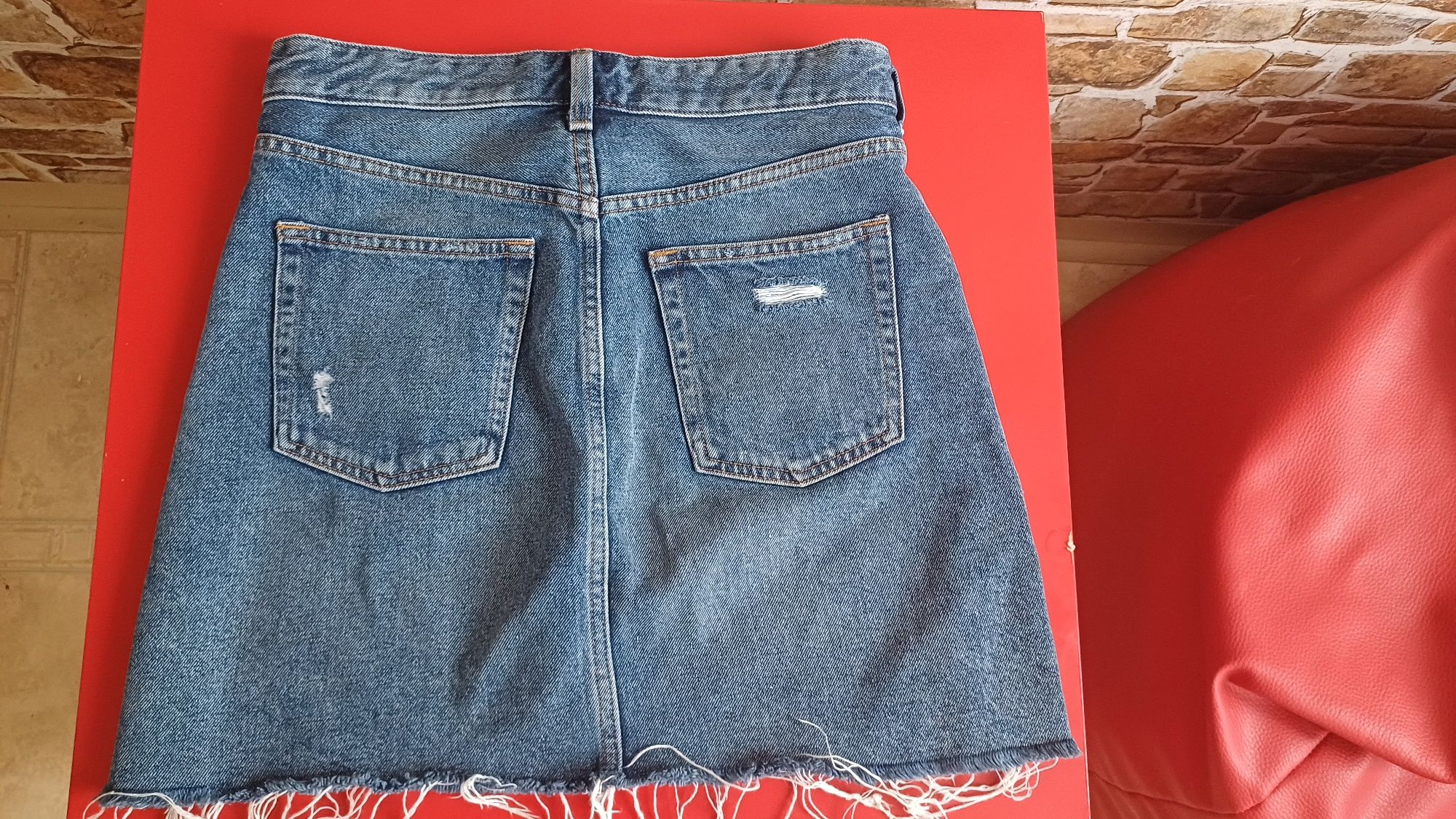 Spódniczka mini jeansowa