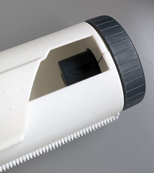 Suporte para rolo de película ou alumínio com corte