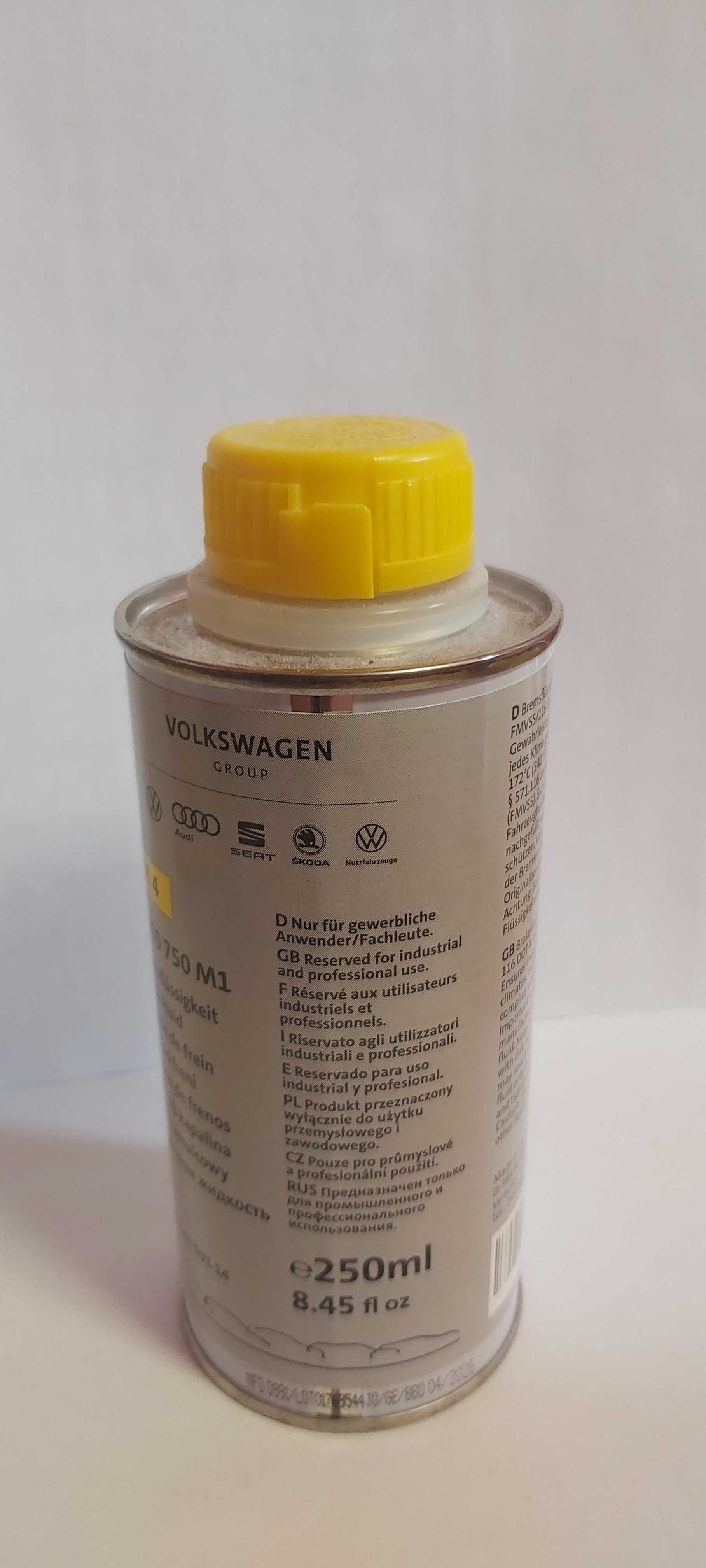 Гальмівна рідина, Brake Fluid DOT4 250ml VAG B 000 750 M1