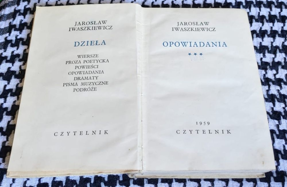 Jarosław Iwaszkiewicz - Opowiadania 1959 rok