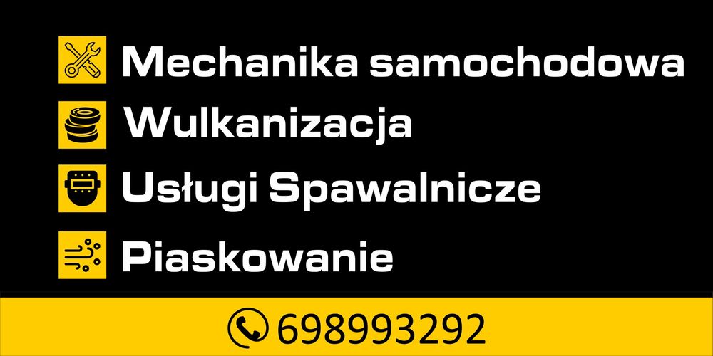 Wymiana opon, wulkanizacja, mechanika samochodowa a samochodowa