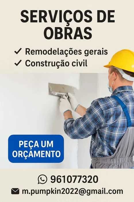 Serviços de Obras e Remodelações | Lisboa e arredores