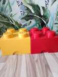 Dwa pojemniki LEGO duże