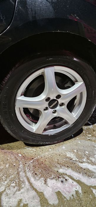 Komplet kół Ronal 5x108l 215/55/R16 Opony letnie Kormoran 6.5mm