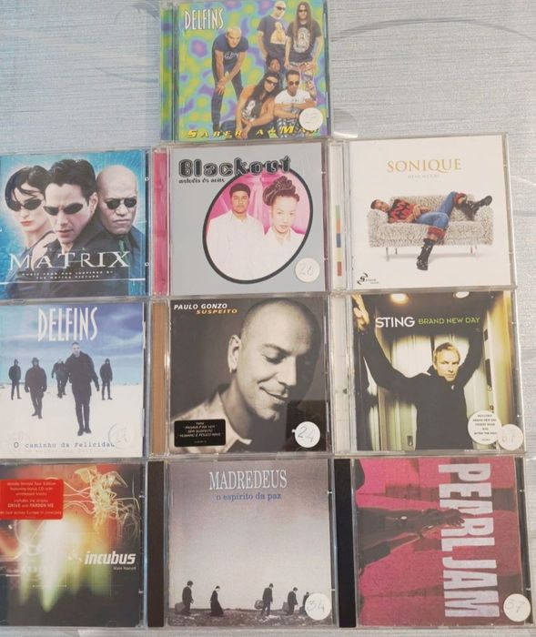 Coleção de CD musica