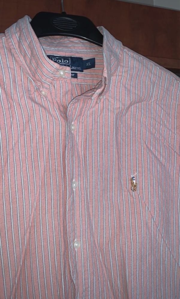 Koszula Polo Ralph Lauren XL stan idealny łososiowa