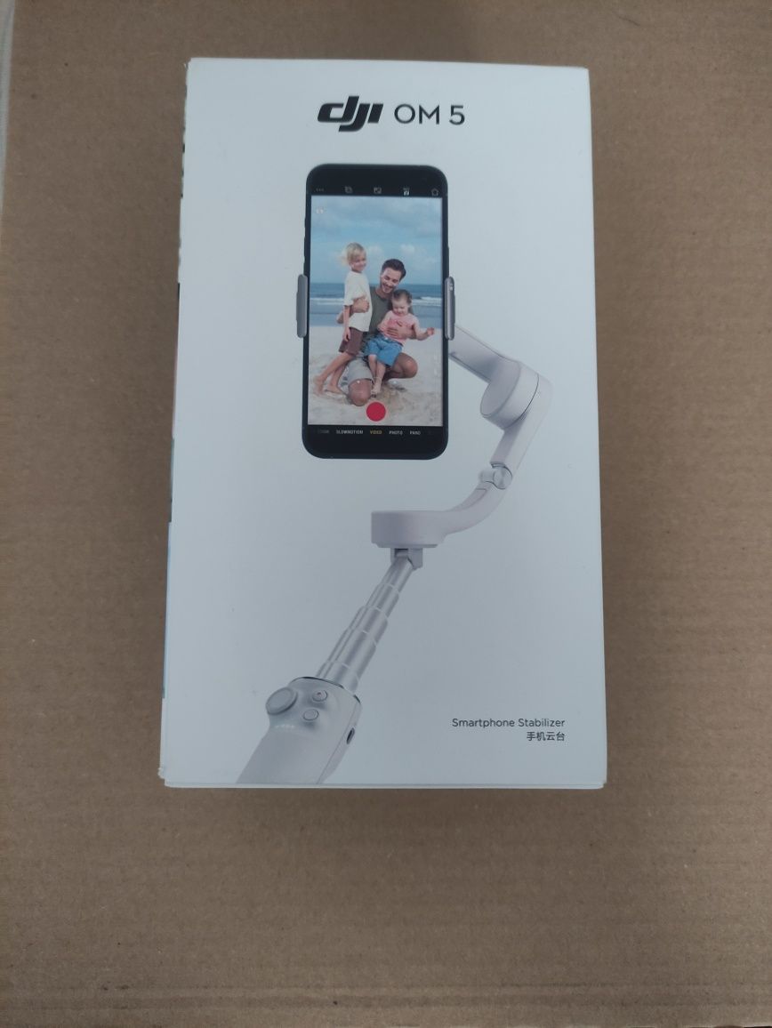 Gimbal do smartfona DJI OM 5 Sunset White Smartphone Stabilizer