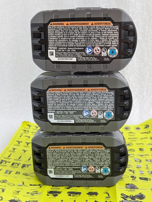 RYOBI 18V ONE+ HP Високотоковий акумулятор батарея 2.0 / 4.0 Аг