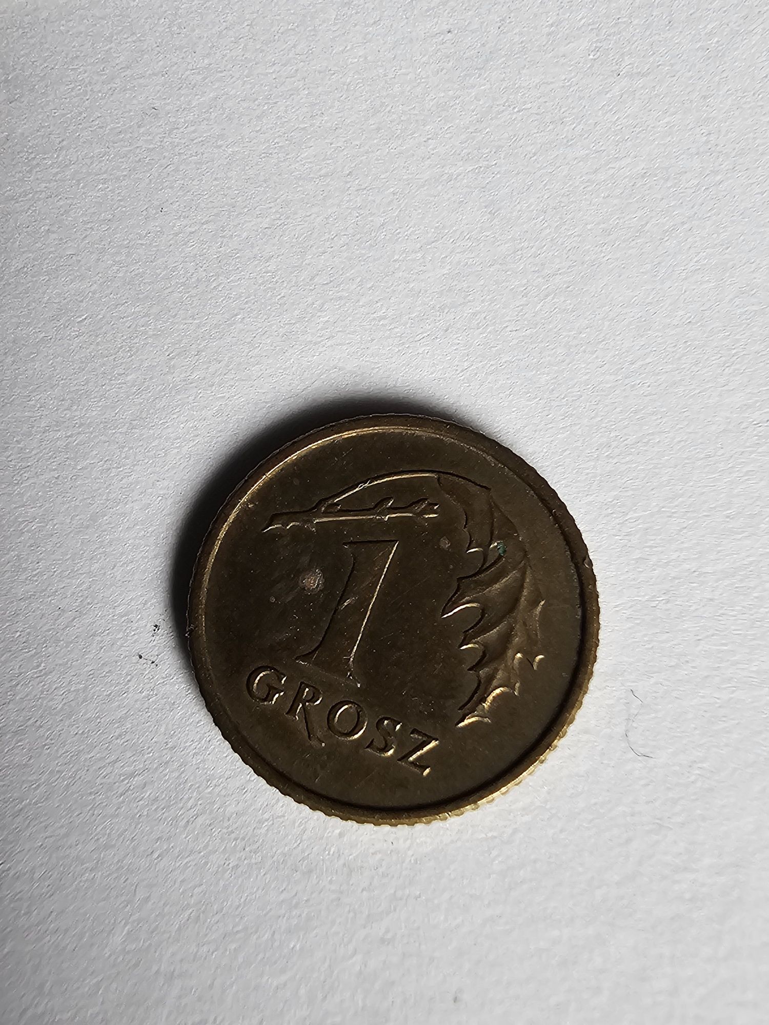 Moneta nr.62 nominał 1 grosz 1995 rok za 11 zł