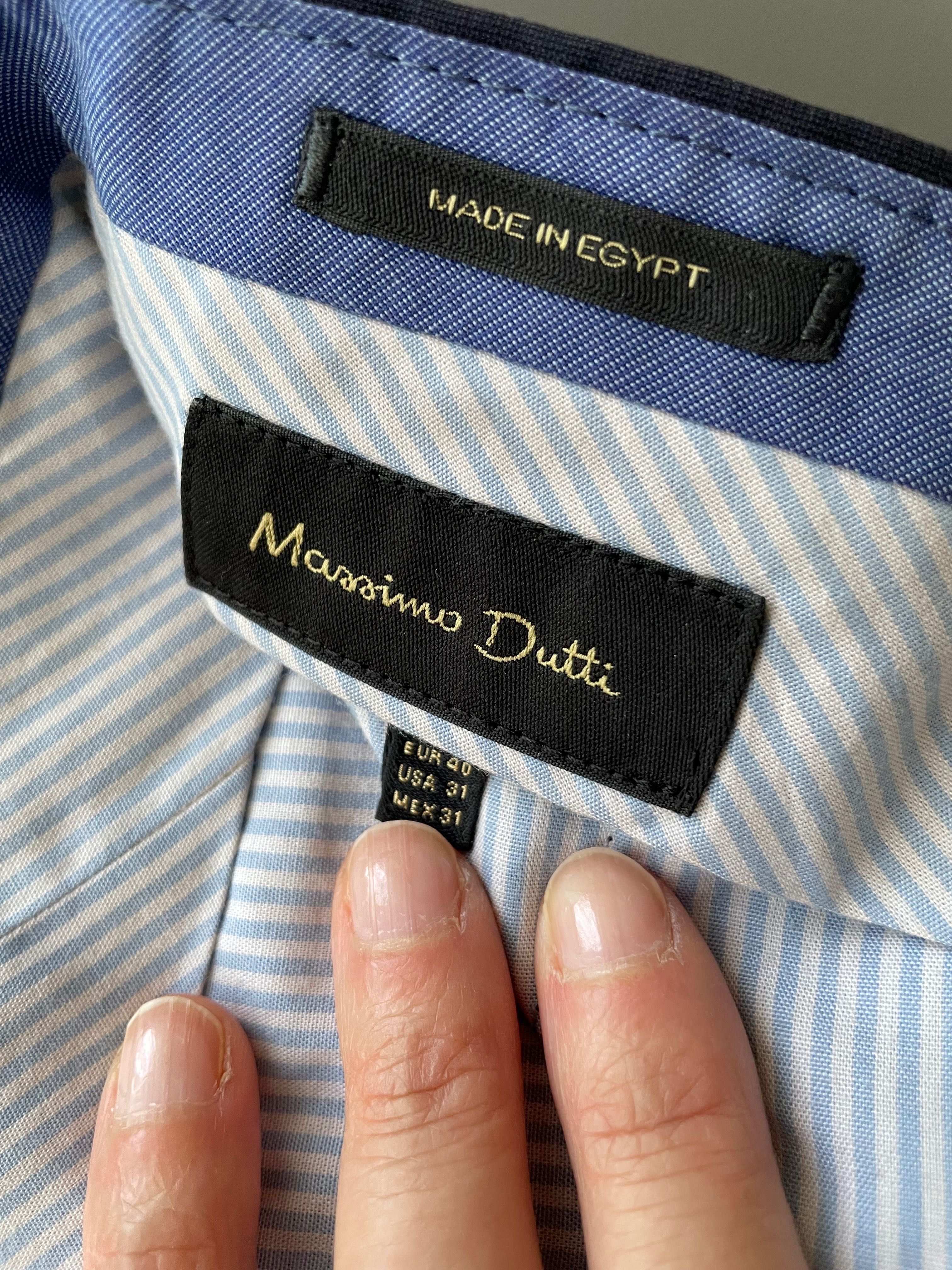 Fato homem Massimo Dutti azul escuro