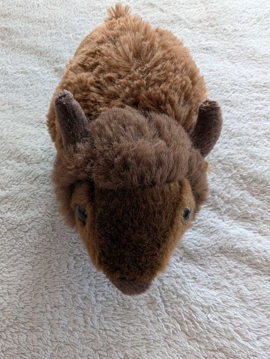 Brązowa maskotka żubr Gang Swojaków Słodziaków jak nowa