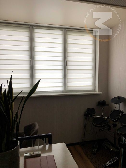 Рулонные шторы, тканевые ролеты, жалюзи день ночь уют в вашем доме