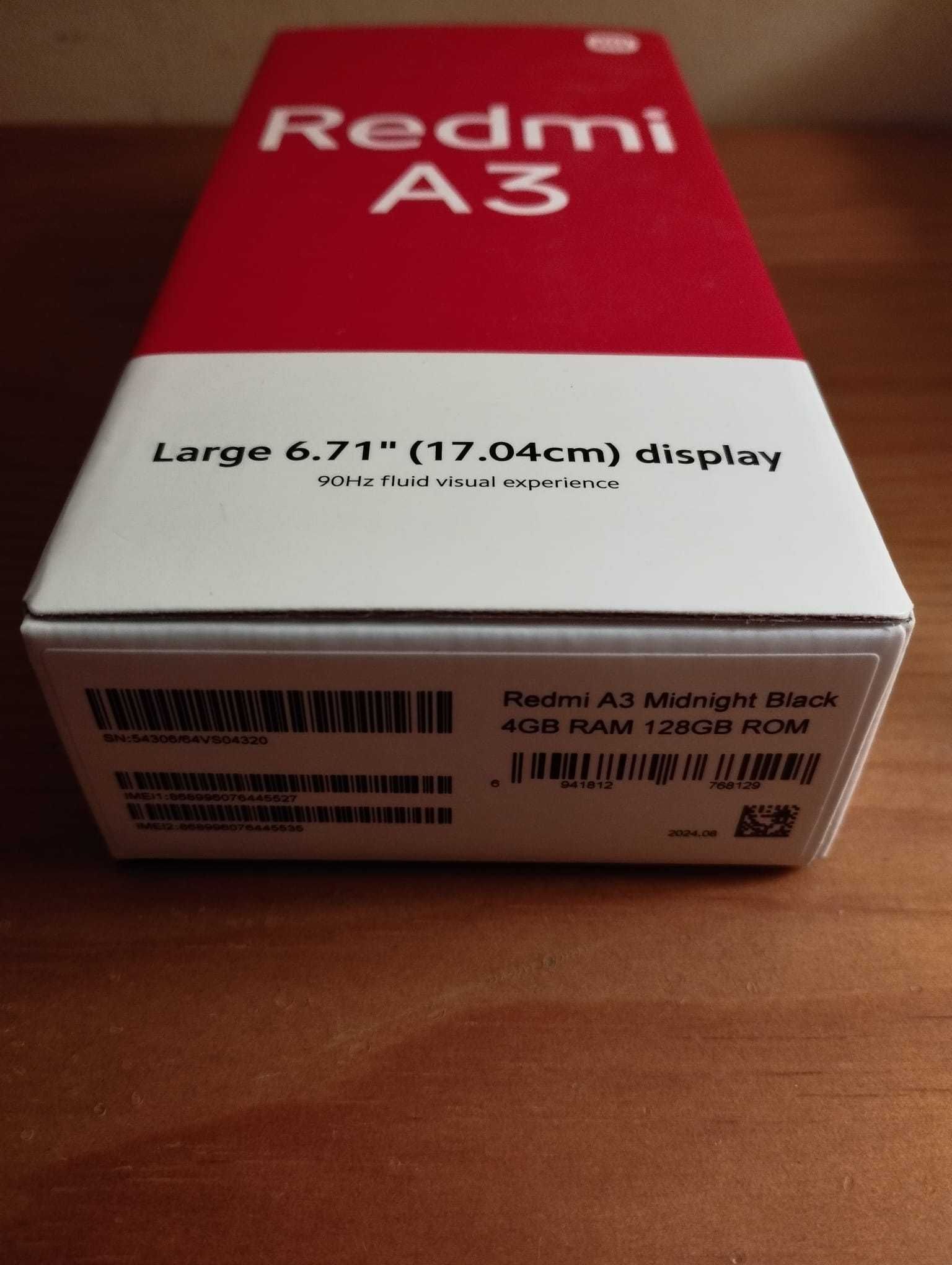 Xiaomi Redmi A3 4G 128GB Novo